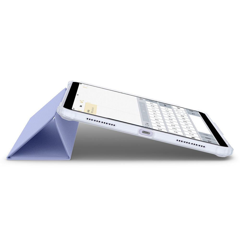 COPERTURA / INVOLUCRO PER IPAD AIR 10.9 4 / 5 / 2020-2022 / 11 6 / 2024 SPIGEN ULTRA HYBRID PRO IPAD AIR LAVANDA
