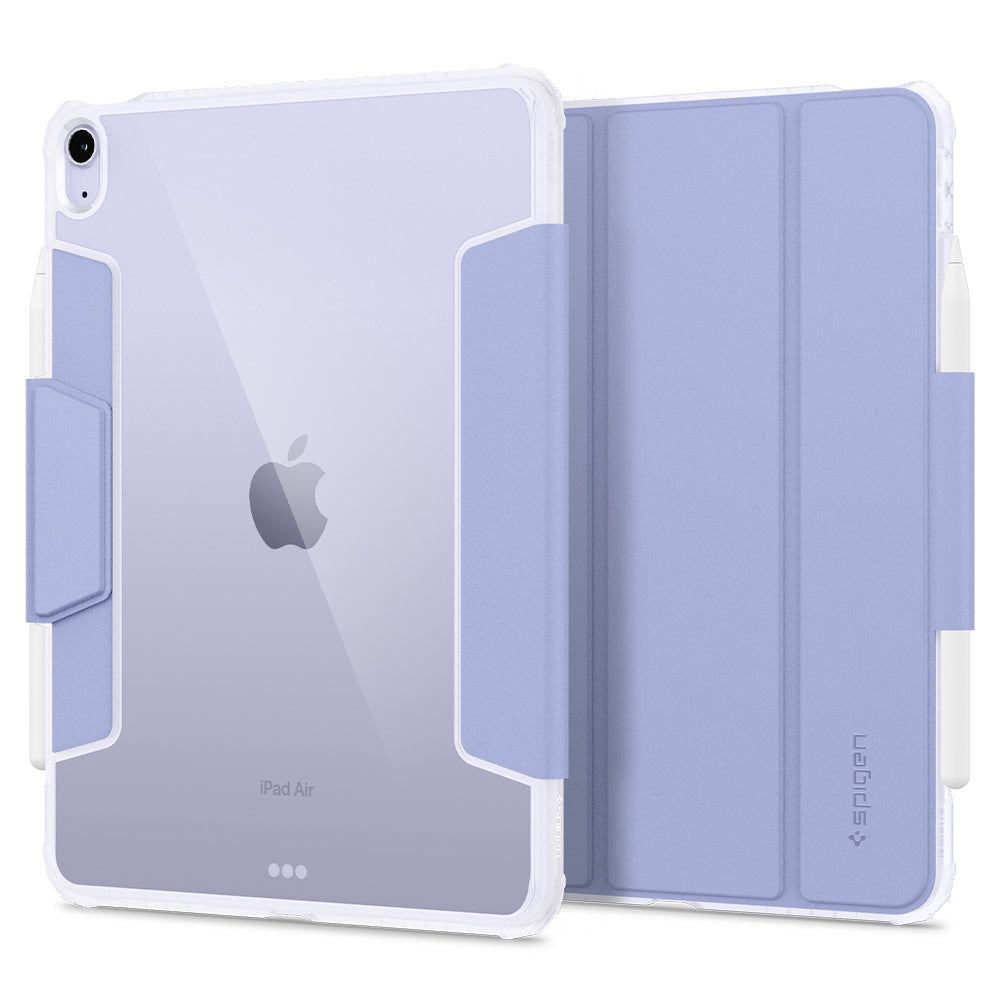 COPERTURA / INVOLUCRO PER IPAD AIR 10.9 4 / 5 / 2020-2022 / 11 6 / 2024 SPIGEN ULTRA HYBRID PRO IPAD AIR LAVANDA