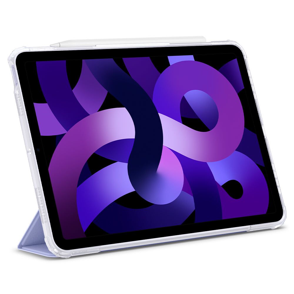 COPERTURA / INVOLUCRO PER IPAD AIR 10.9 4 / 5 / 2020-2022 / 11 6 / 2024 SPIGEN ULTRA HYBRID PRO IPAD AIR LAVANDA