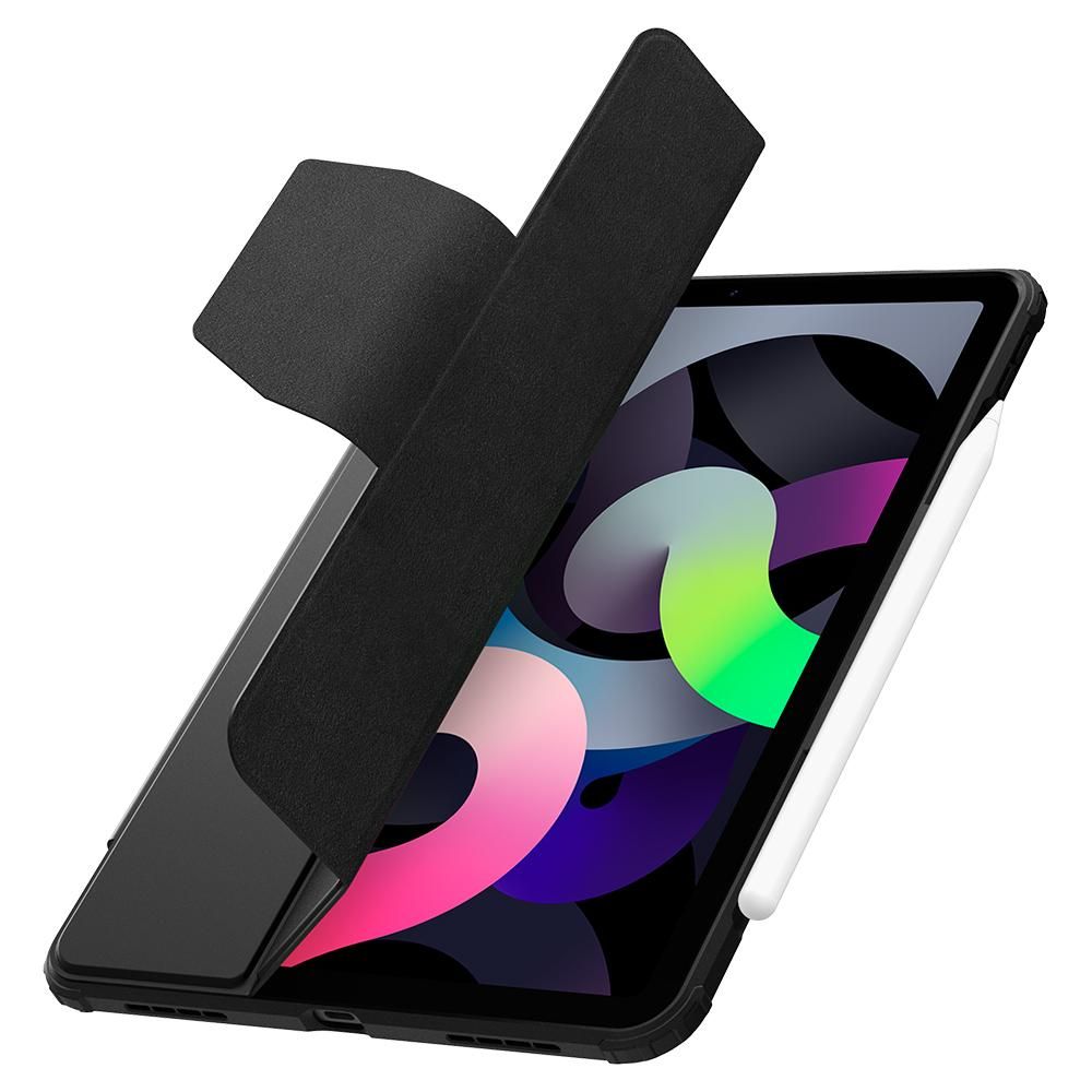 COPERTURA SPIGEN ULTRA HYBRID PRO PER IPAD AIR 10.9 4 / 5 / 2020-2022 / 11 6 / 2024 NERA