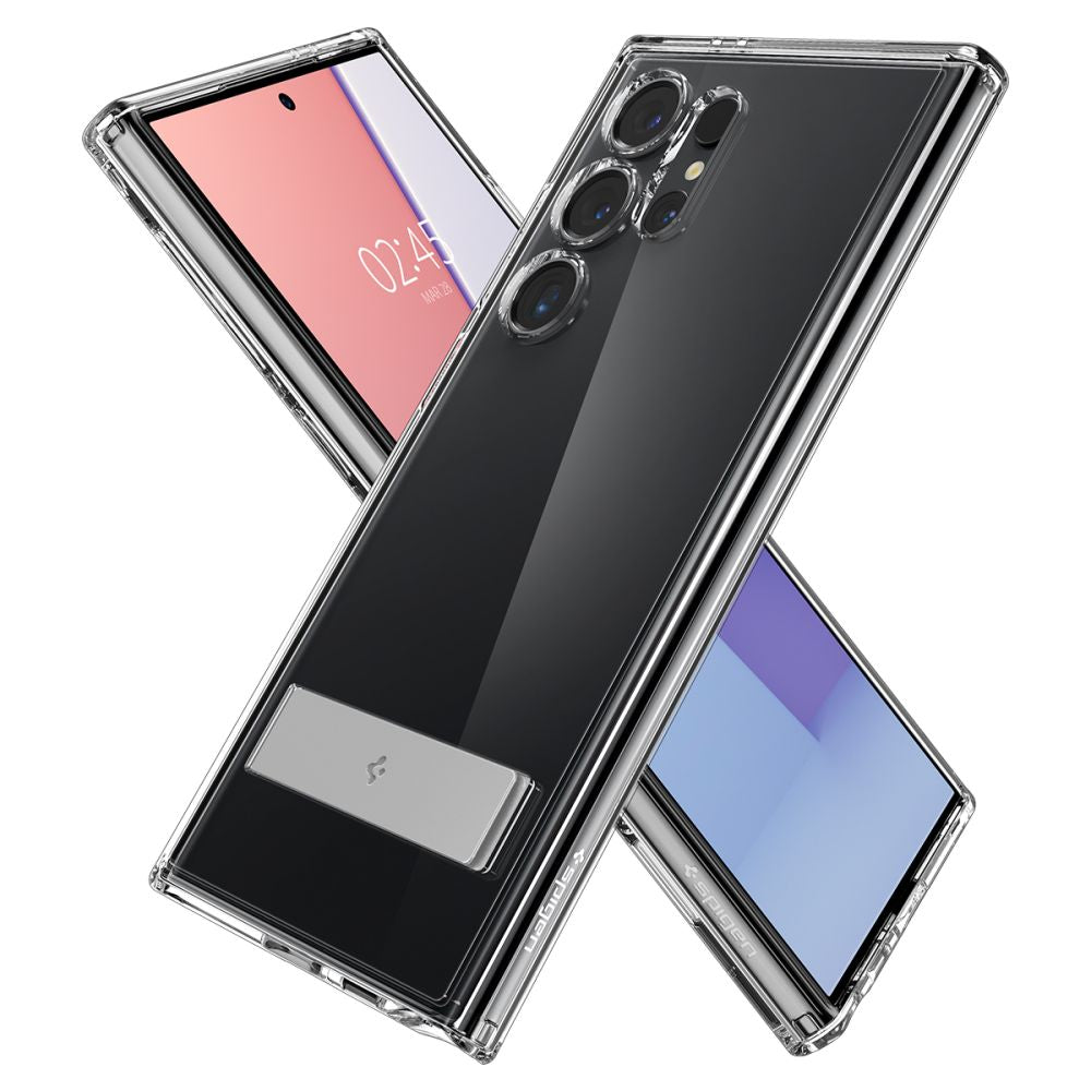 COPERTURA SPIGEN ULTRA HYBRID "S" GALAXY S24 ULTRA CRYSTAL CLEAR