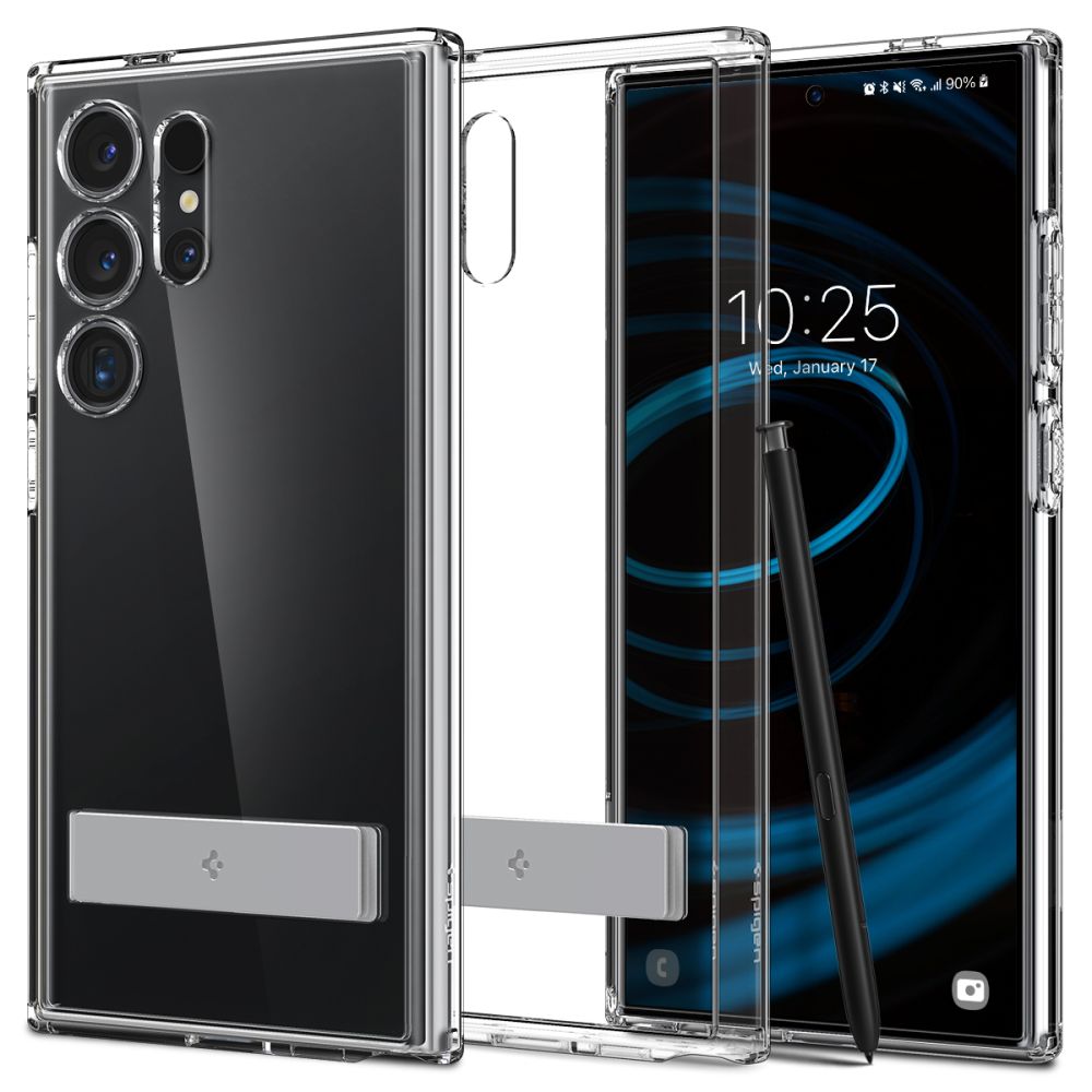 COPERTURA SPIGEN ULTRA HYBRID "S" GALAXY S24 ULTRA CRYSTAL CLEAR