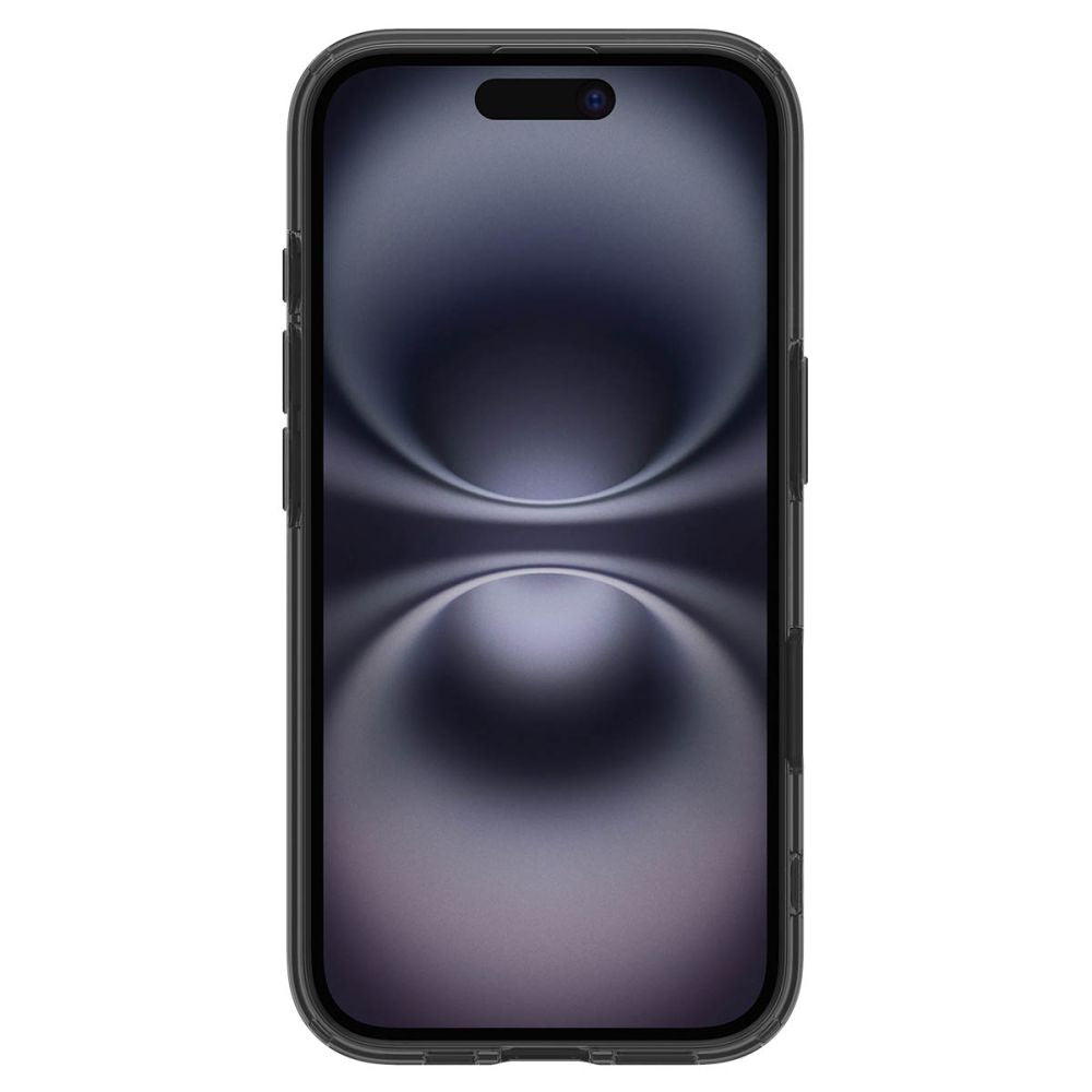 COPERTURA SPIGEN ULTRA HYBRID "T" MAG MAGSAFE IPHONE 16 FROST BLACK