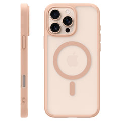 COPERTURA SPIGEN ULTRA HYBRID "T" MAG MAGSAFE IPHONE 16 PRO FROST ROSE TITANIO