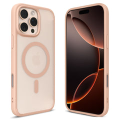 COPERTURA SPIGEN ULTRA HYBRID "T" MAG MAGSAFE IPHONE 16 PRO MAX FROST ROSE TITANIO