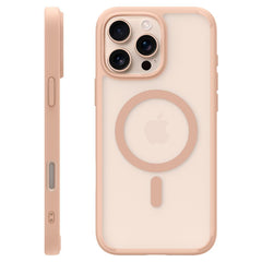 COPERTURA SPIGEN ULTRA HYBRID "T" MAG MAGSAFE IPHONE 16 PRO MAX FROST ROSE TITANIO