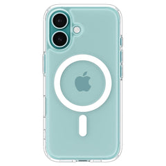 COPERTURA SPIGEN ULTRA HYBRID "T" MAG MAGSAFE IPHONE 16 BIANCA