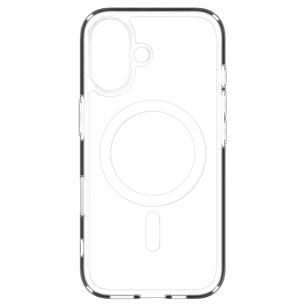 COPERTURA SPIGEN ULTRA HYBRID "T" MAG MAGSAFE IPHONE 16 BIANCA
