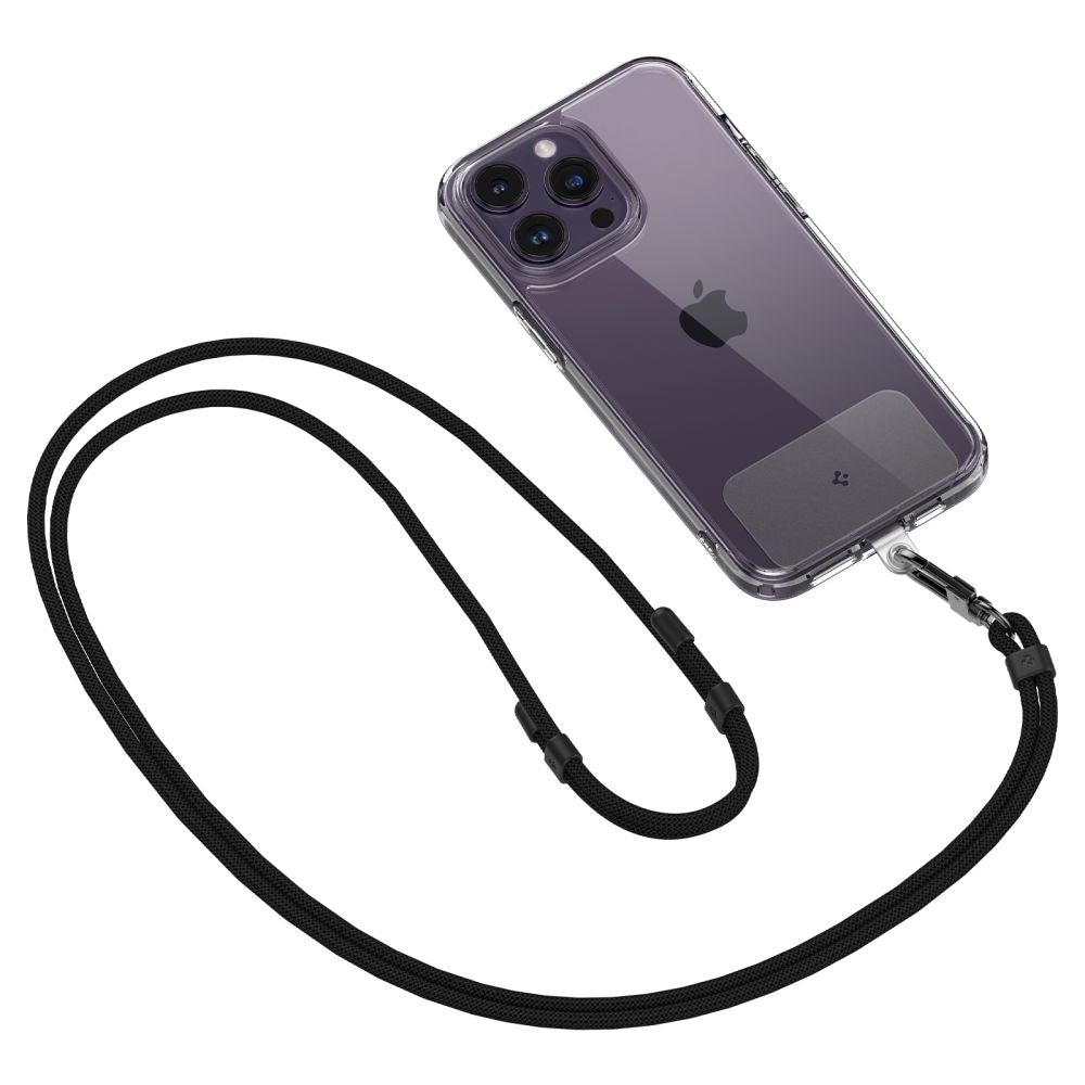 SET DI CINGHIE UNIVERSALI SPIGEN CROSSBODY E POLSO NERO