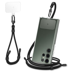 SET DI CINGHIE UNIVERSALI SPIGEN CROSSBODY E POLSO NERO