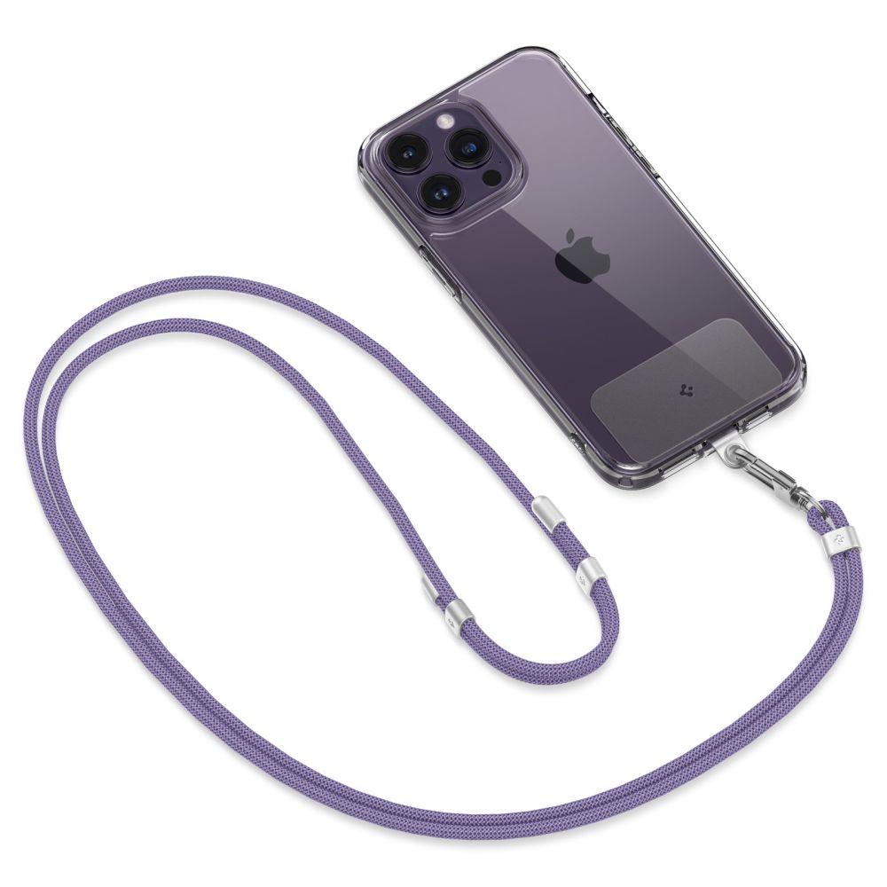 SET DI CINGHIE UNIVERSALI SPIGEN CROSSBODY E POLSO VIOLA SCURO