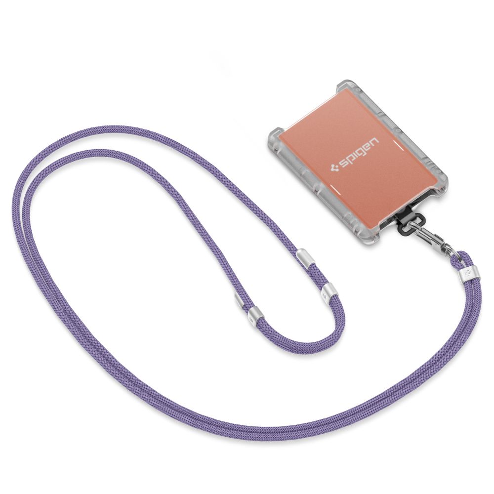 SET DI CINGHIE UNIVERSALI SPIGEN CROSSBODY E POLSO VIOLA SCURO
