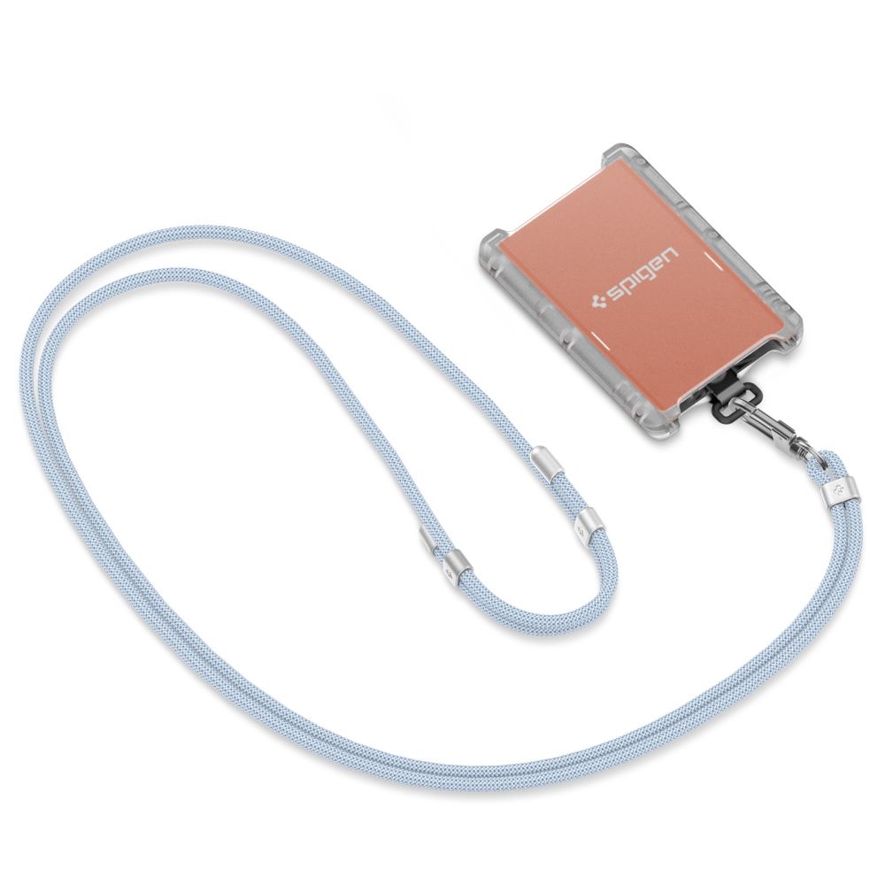 SPIGEN SET DI CINGHIE UNIVERSALI CROSSBODY E POLSO MUTE BLU