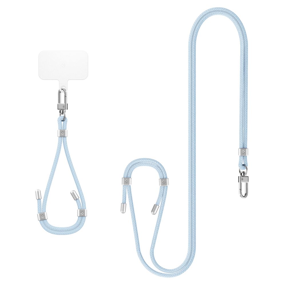 SPIGEN SET DI CINGHIE UNIVERSALI CROSSBODY E POLSO MUTE BLU