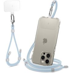SPIGEN SET DI CINGHIE UNIVERSALI CROSSBODY E POLSO MUTE BLU