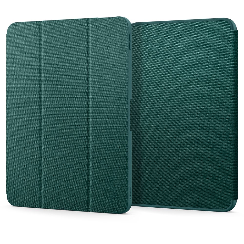 CUSTODIA SPIGEN URBAN FIT IPAD AIR 10.9 4 / 5 / 2020-2022 / 11 6 / 2024 VERDE NOTTE