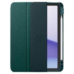 CUSTODIA SPIGEN URBAN FIT IPAD AIR 10.9 4 / 5 / 2020-2022 / 11 6 / 2024 VERDE NOTTE