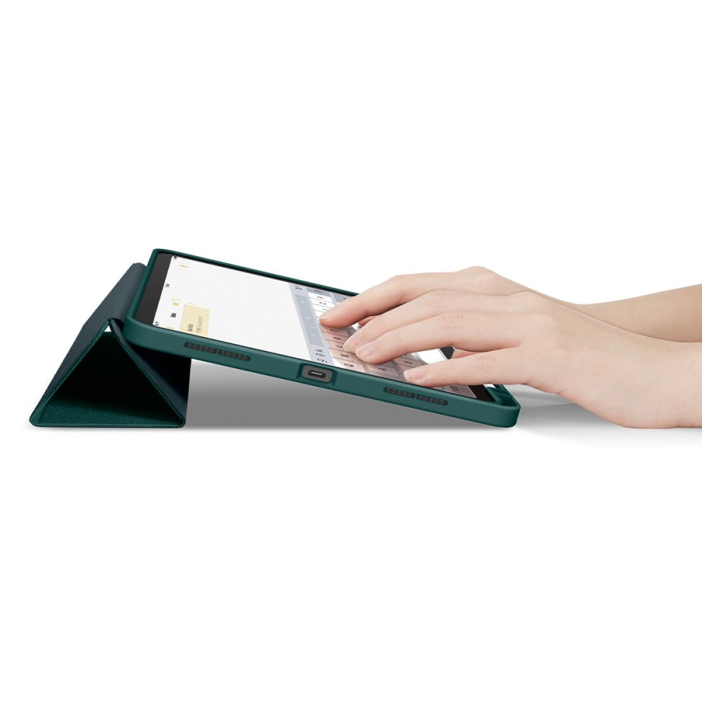 CUSTODIA SPIGEN URBAN FIT IPAD AIR 10.9 4 / 5 / 2020-2022 / 11 6 / 2024 VERDE NOTTE