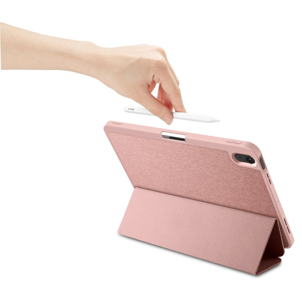 COPERTURA SPIGEN URBAN FIT IPAD AIR 10.9 4 / 5 / 2020-2022 / 11 6 / 2024 ORO ROSA