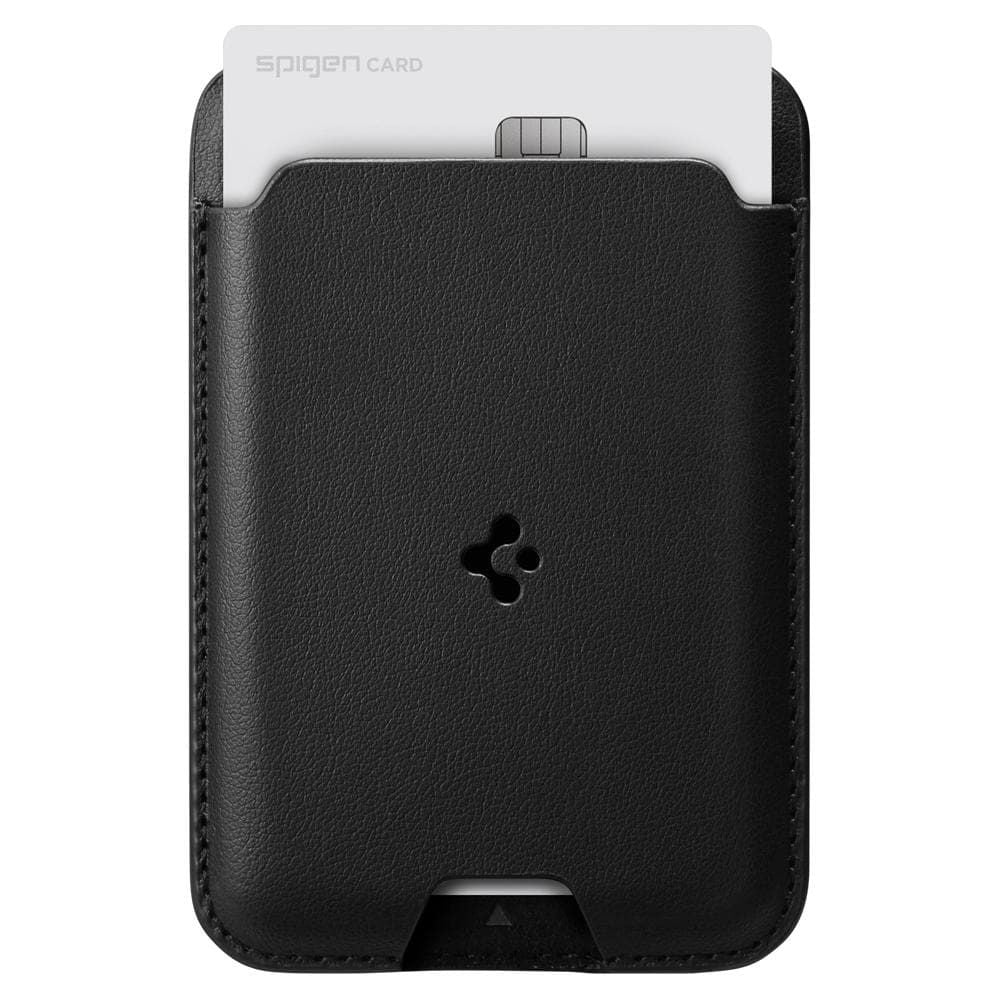 SPIGEN VALENTINUS MAGSAFE PORTA CARTE MAGNETICO UNIVERSALE NERO