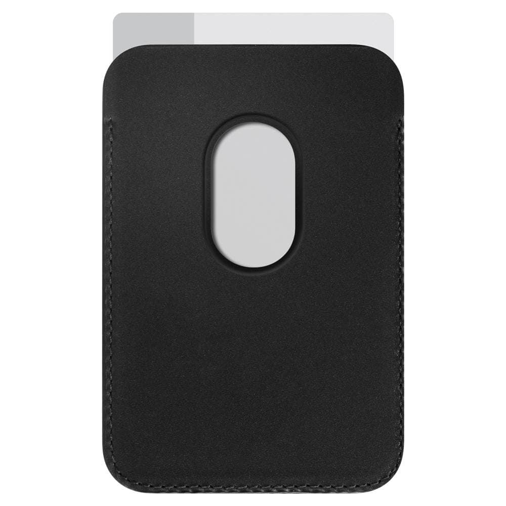 SPIGEN VALENTINUS MAGSAFE PORTA CARTE MAGNETICO UNIVERSALE NERO