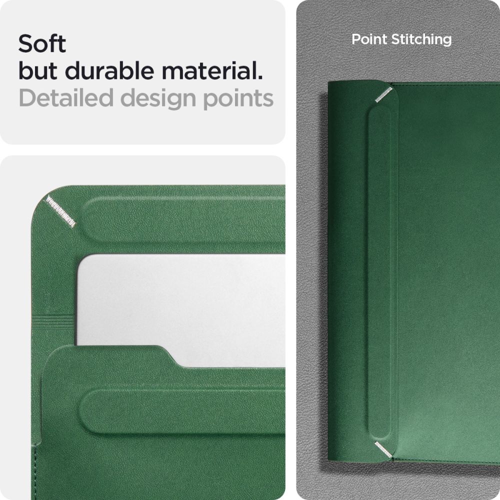 BORSA SPIGEN VALENTINUS SLEEVE LAPTOP 15-16 JEJU GREEN