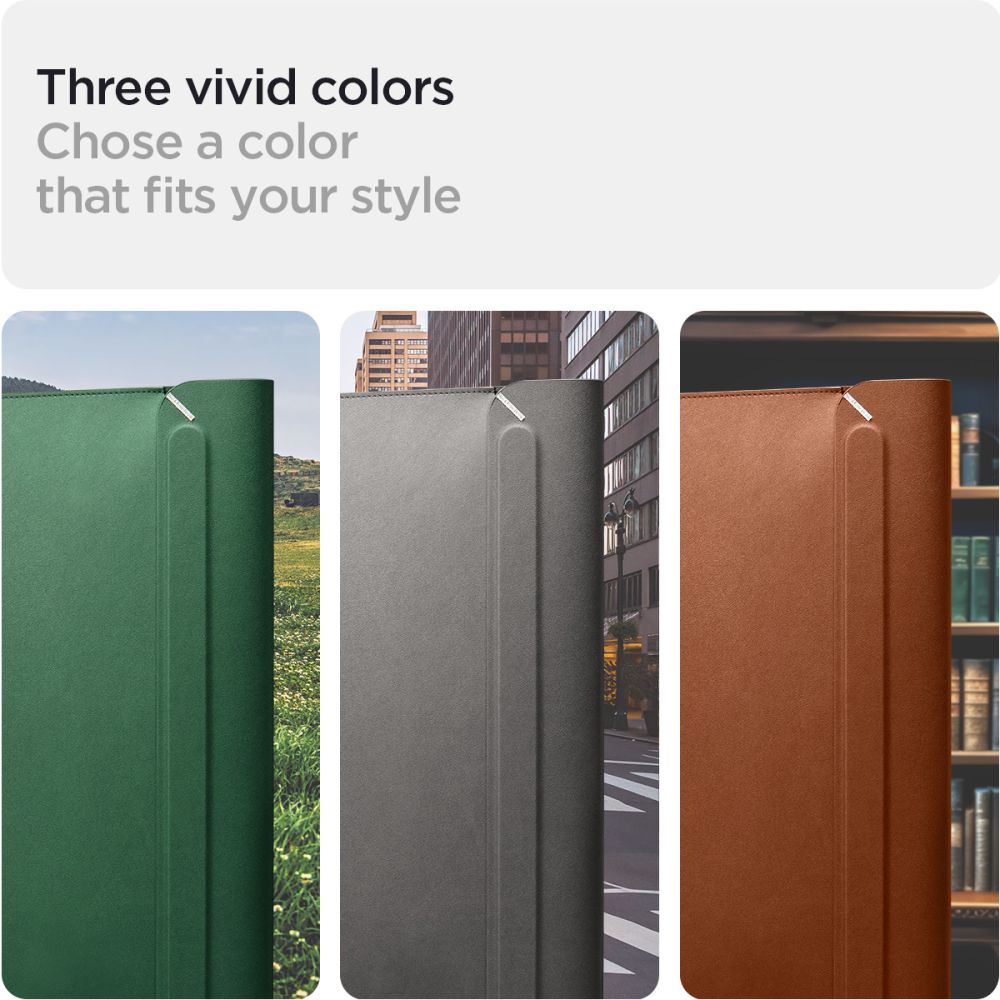 BORSA SPIGEN VALENTINUS SLEEVE LAPTOP 15-16 JEJU GREEN