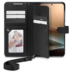 COPERTURA SPIGEN WALLET "S" GALAXY S25+ PLUS NERA