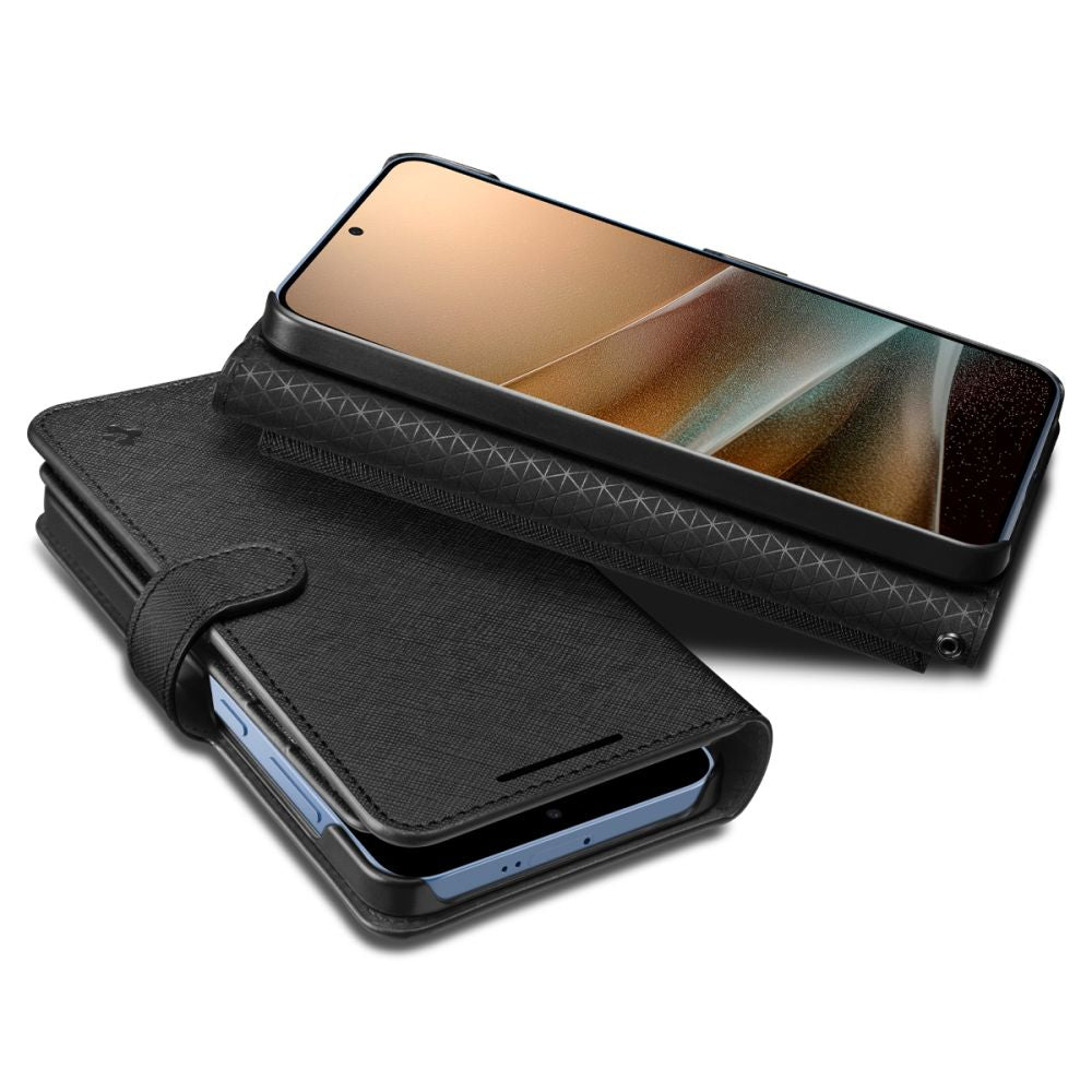 COPERTURA SPIGEN WALLET "S" GALAXY S25+ PLUS NERA