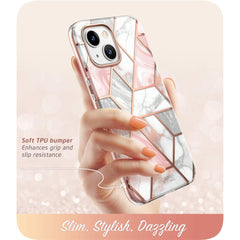 COPERTURA SUPCASE COSMO IPHONE 14 PLUS MARBLE