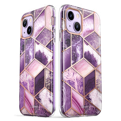 COPERTURA SUPCASE COSMO IPHONE 14 PLUS MARBLE PURPLE
