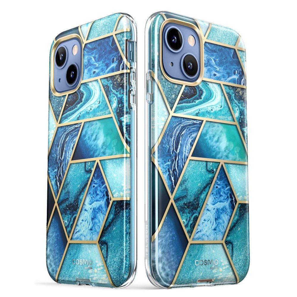 COPERTURA SUPCASE COSMO IPHONE 14 PLUS OCEAN BLUE