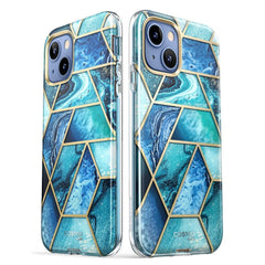 COPERTURA SUPCASE COSMO IPHONE 14 PLUS OCEAN BLUE