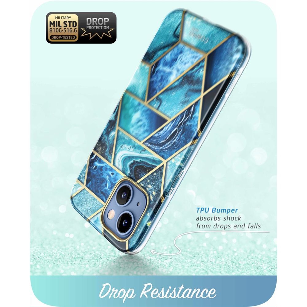 COPERTURA SUPCASE COSMO IPHONE 14 PLUS OCEAN BLUE