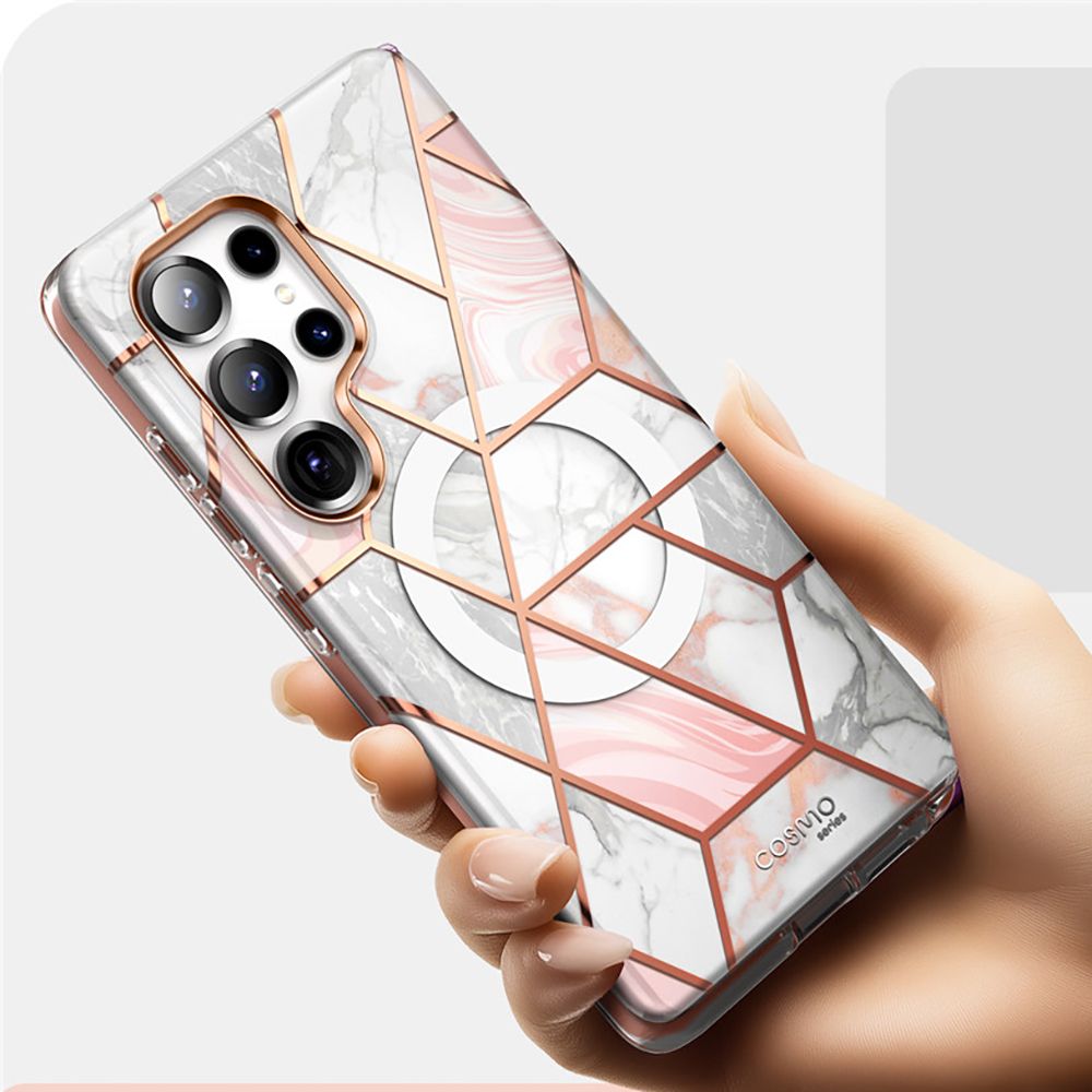 COPERTURA SUPCASE COSMO MAG MAGSAFE GALAXY S25 ULTRA MARMO
