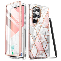 COPERTURA SUPCASE COSMO MAG MAGSAFE GALAXY S25 ULTRA MARMO