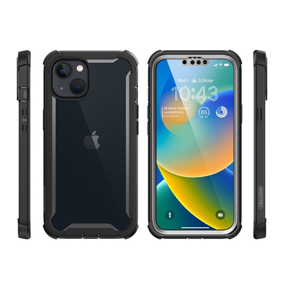 COPERTURA SUPCASE IBLSN ARES IPHONE 14 PLUS NERA