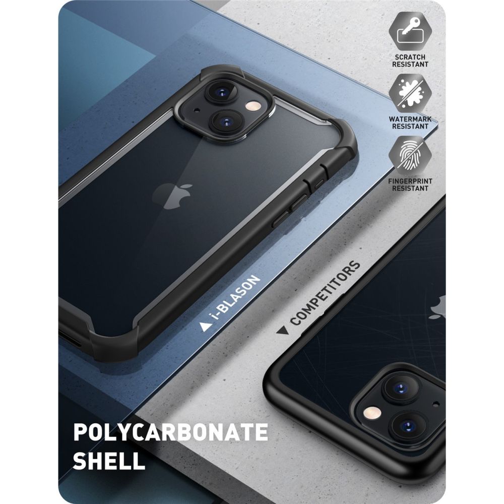 COPERTURA SUPCASE IBLSN ARES IPHONE 14 PLUS NERA