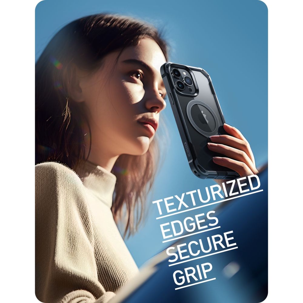 COPERTURA SUPCASE IBLSN ARES MAG MAGSAFE IPHONE 15 PRO MAX NERA