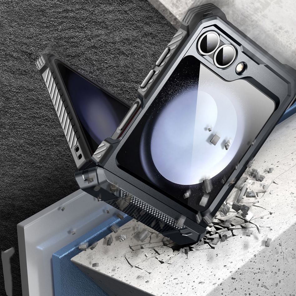COPERTURA SUPCASE IBLSN ARMORBOX GALAXY Z FLIP 6 NERA