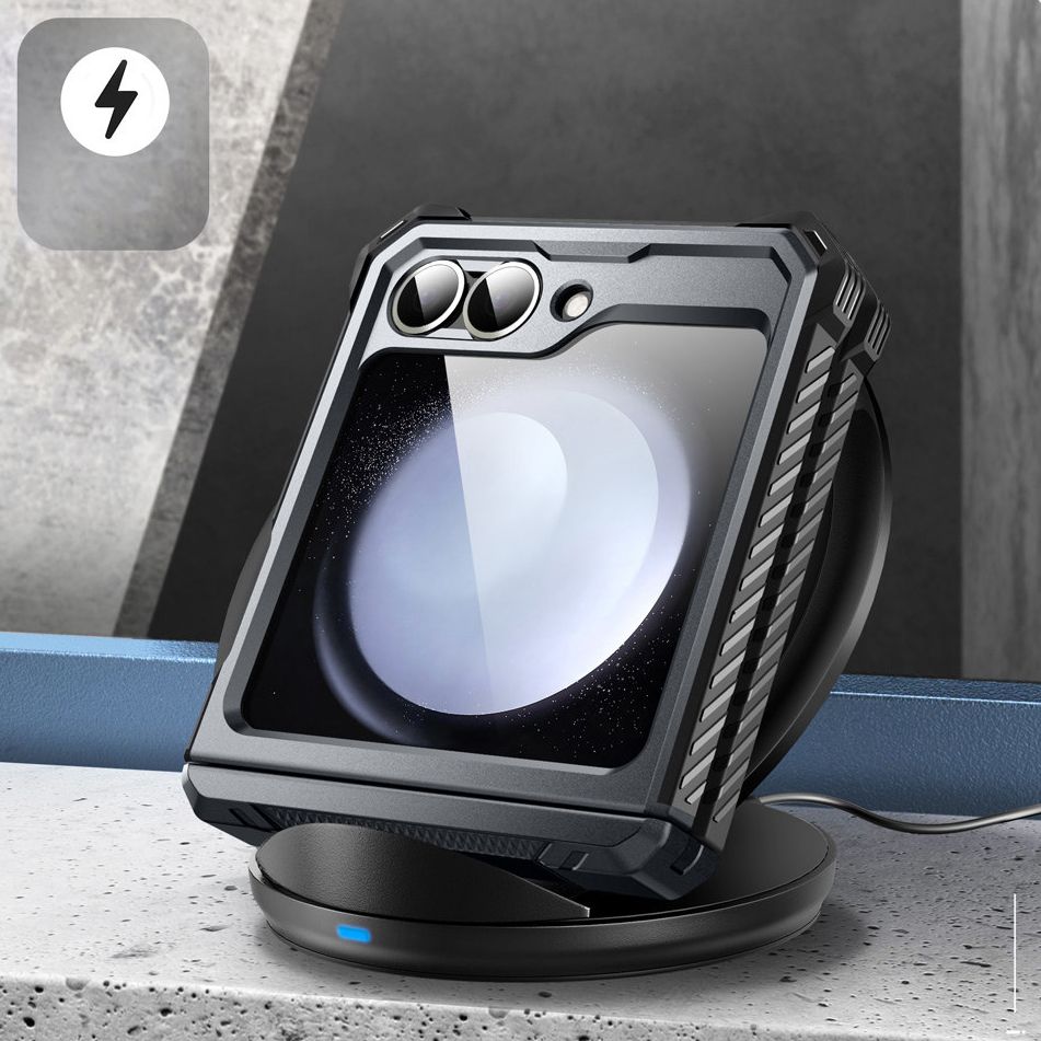 COPERTURA SUPCASE IBLSN ARMORBOX GALAXY Z FLIP 6 NERA