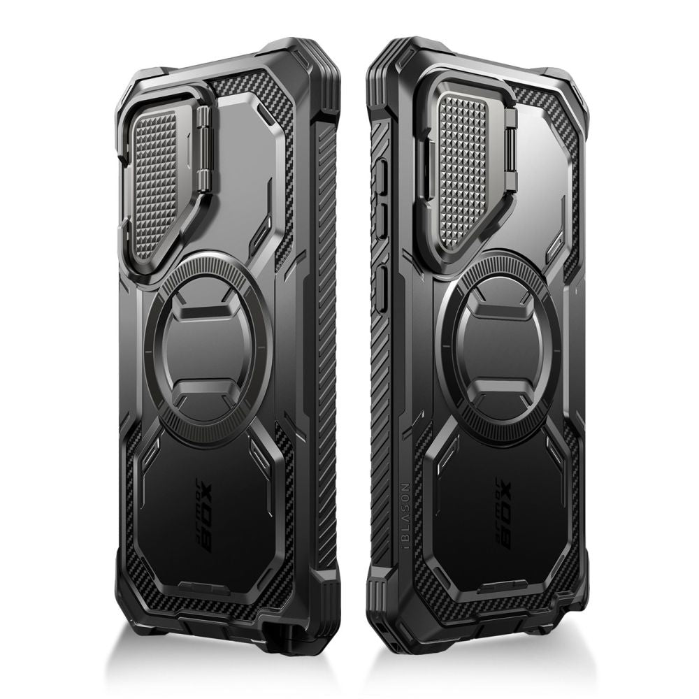 COPERTURA SUPCASE IBLSN ARMORBOX MAG MAGSAFE GALAXY S24 ULTRA NERA