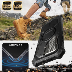 COPERTURA SUPCASE IBLSN ARMORBOX MAG MAGSAFE GALAXY S25+ PLUS NERA