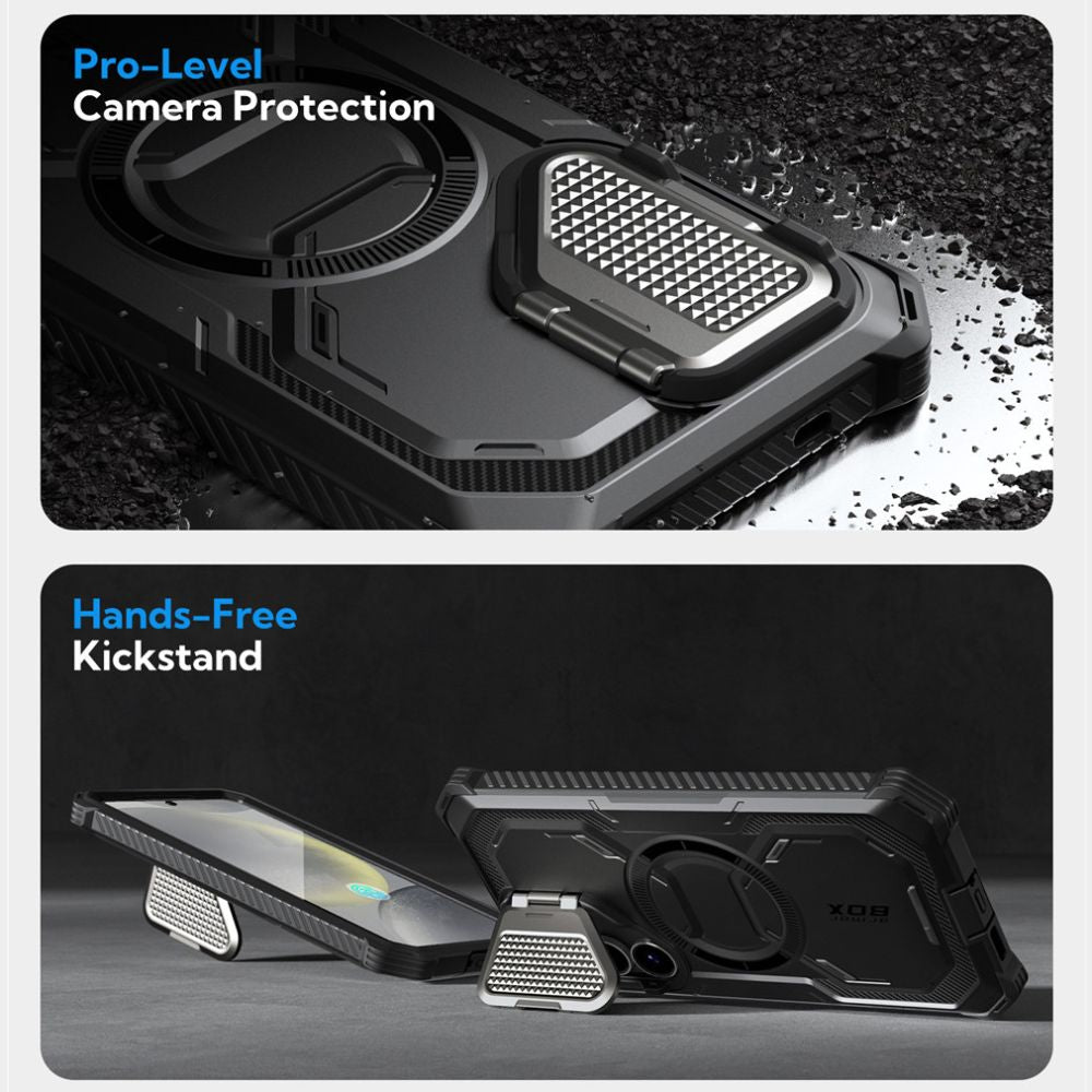 COPERTURA SUPCASE IBLSN ARMORBOX MAG MAGSAFE GALAXY S25+ PLUS NERA