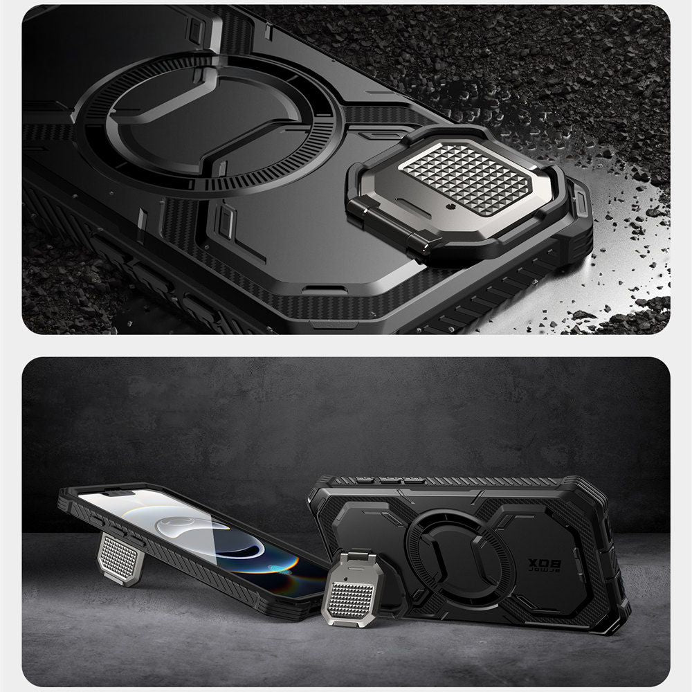 COPERTURA SUPCASE IBLSN ARMORBOX MAG MAGSAFE IPHONE 16E NERA