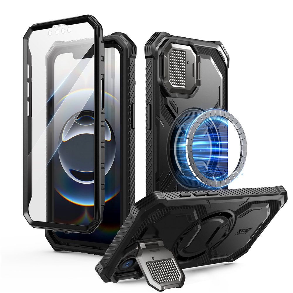 COPERTURA SUPCASE IBLSN ARMORBOX MAG MAGSAFE IPHONE 16E NERA