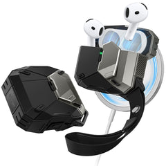 CUSTODIA SUPCASE MATRIX APPLE AIRPODS 4 NERA