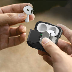 CUSTODIA SUPCASE MATRIX APPLE AIRPODS 4 NERA