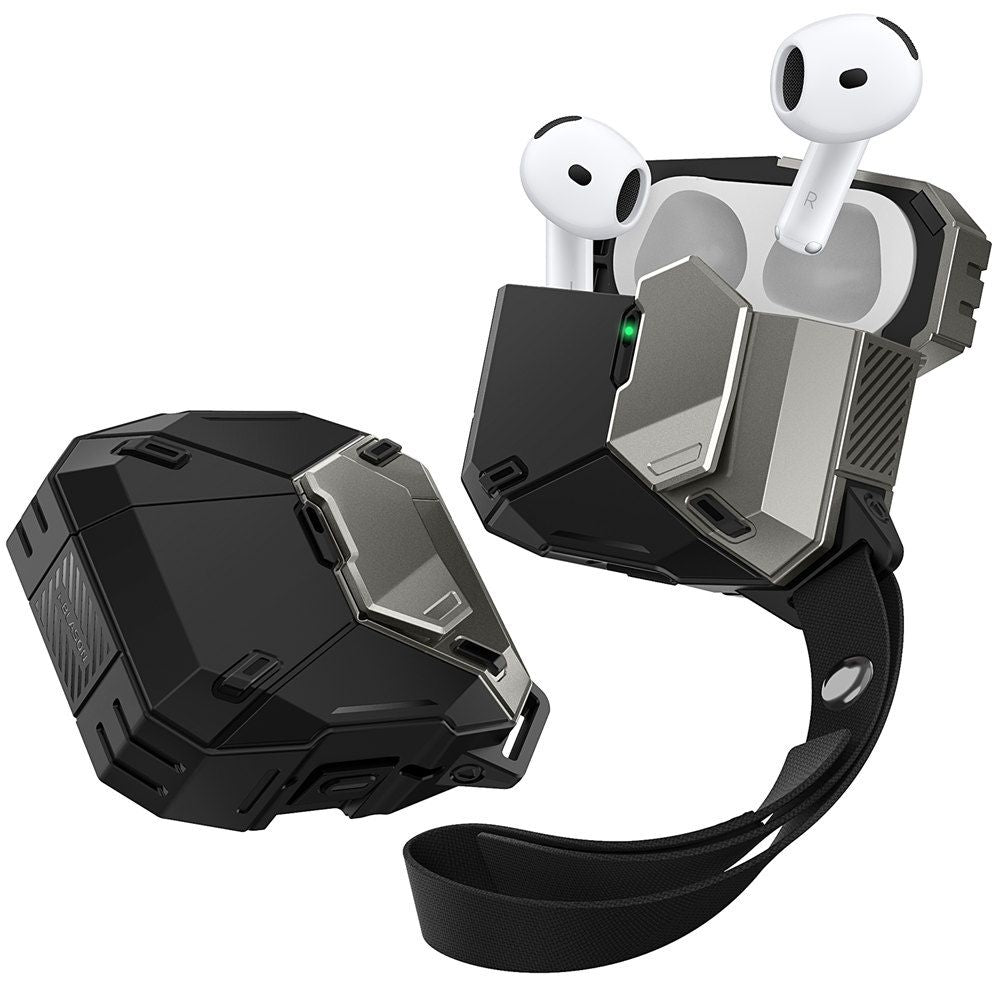 CUSTODIA SUPCASE MATRIX APPLE AIRPODS 4 NERA