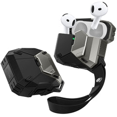 CUSTODIA SUPCASE MATRIX APPLE AIRPODS 4 NERA